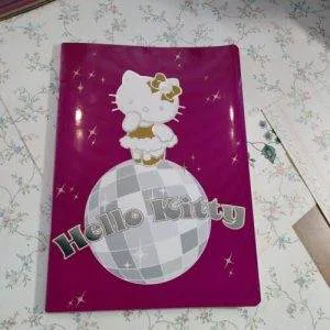 Hello Kitty Quaderno A5 Quadretti 5mm Raro da Collezione Sanrio Cartorama Prugna