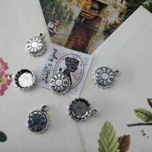 Charms Pendente Beer Tappo Lotto 6  PZ (Cod.BB13) Bigiotteria