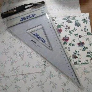 Architetto Squadra 60 Gradi 26 Cm  Squadretta In Kristal-K Italy Precisione