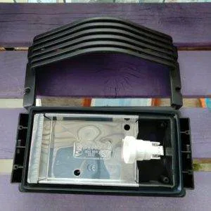 Arealite Struttura Applique Esterno Kit Nero (Senza Vetro) Fuori Produzione E27