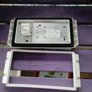 Arealite Struttura Applique Esterno Kit Bianco Senza Vetro,Fuori Produzione G24