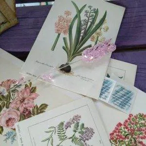 Fiore Spiga  Rosa Cs10 Crystal Ware Swarovski Murano Vintage Hand Made Raro