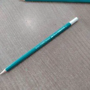 RARA 1 matita H BEROL TURQUOISE draughting pencil disegno BRITAIN DA COLLEZIONE