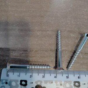 WF24) Viti x Legno Restauro Mobili 3,5cm Diam. 4 mm bombate taglio 50pz