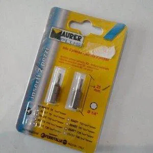 MAUER 2pz Inserto TORX T8  lunghezza 25mm 89486