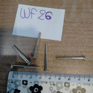 WF26) Viti x Legno Restauro Mobili 3 cm Diam.3 mm bombate taglio 50pz