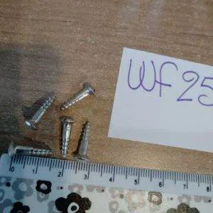 WF25) Viti x Legno Restauro Mobili 1,5 cm Diam.3,5  mm bombate taglio 50pz