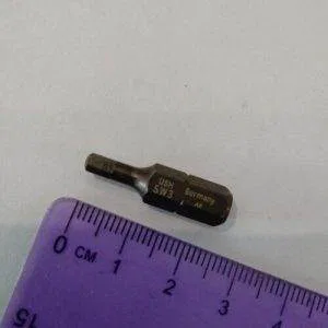 USH Inserto esagonale SW 3 lunghezza 25mm SW3