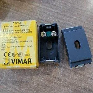 VIMAR IDEA 16541 PASSACAVO CON SERRACAVO GRIGIO 2 PEZZI