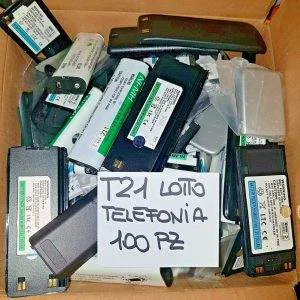 T21 LOTTO ACCESSORI TELEFONIA BATTERIE NUOVE COMPATIBILI CELLULARI PHONE