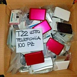 T22 LOTTO ACCESSORI TELEFONIA BATTERIE NUOVE COMPATIBILI CELLULARI PHONE
