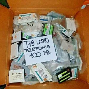 T19 LOTTO ACCESSORI TELEFONIA BATTERIE NUOVE COMPATIBILI CELLULARI PHONE