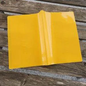 COPRIQUADERNO copertina quadernone maxi GIALLO  copri quaderno A4 SCUOLA