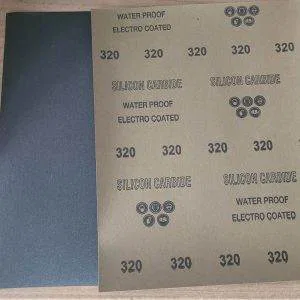 1 FOGLIO CARTA ABRASIVA 320 WATERPROOF PROFESSIONAL SILICON CARBIDE