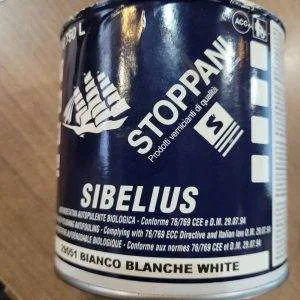 STOPPANI SIBELIUS BIANCO ANTIVEGETATIVA BIOLOGICA FINITURA NAUTICA 0,750 L