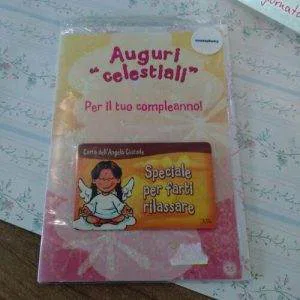 Biglietto Auguri Celestiali Buon Compleanno Angelo Custode Crems Card