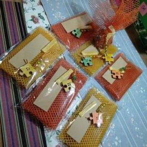 Bomboniere L3 Ciondolo Puzzle Battesimo Comunione Cresima Rete  Bomboniera