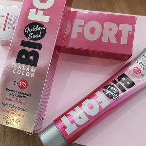 1 BIOFORT COLOR CREAM 7/3 biondo dorato 100ml crema colorante cera d'api