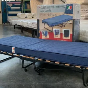 Letto Pieghevole con materasso 80x200