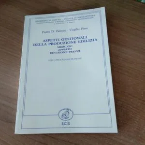 Aspetti Gestionali Della Produzione Edilizia Appalto Ecig Fuori Catalogo Raro