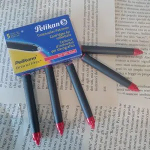 Pelikan Cartucce D' Inchiostro Per Sferografica Rosso