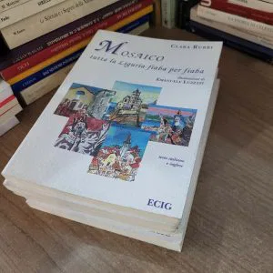 MOSAICO TUTTA LA LIGURIA FIABA PER FIABA RUBBI LUZZATI ECIG RARO FUORI CATALOGO