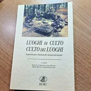 LUOGHI DI CULTO - CULTO DEI LUOGHI SITI SACRI ECIG LIBRO NUOVO RELIGIONE STORIA