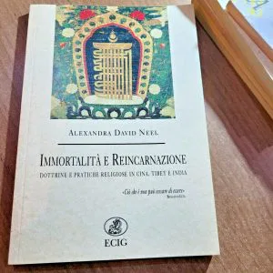 IMMORTALITA' E REINCARNAZIONE A.DAVID NEEL CINA TIBET INDIA RARO ECIG LIBRO