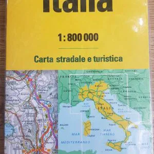 carta stradale turistica ITALIA 1:800.000 Touring Editore