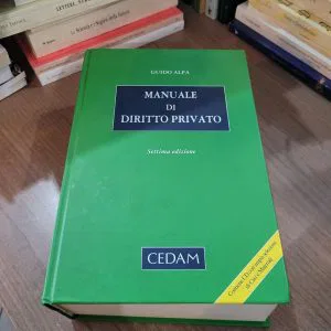 CEDAM Manuale di Diritto Privato Settima edizione Guido Alpa cd rom nuovo RARO