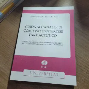 GUIDA ALL'ANALISI DI COMPOSTI D'INTERESSE FARMACEUTICO ECIG UNIVERSITAS NUOVO