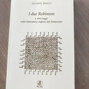 I due Robinson e altri saggi Giuseppe Sertoli letteratura RARO INTROVABILE ECIG