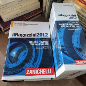 IL RAGAZZINI 2012 DIZIONARIO INGLESE ITALIANO DICTIONARY 2784 PAG 400.000 VOCI