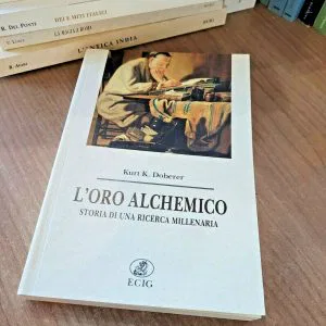 L'ORO ALCHEMICO K.K.DOBERER STORIA RICERCA MILLENARIA RARO ECIG LIBRO