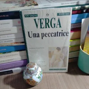 100 pagine mille lire Verga Una peccatrice sigillato nuovo libro raro