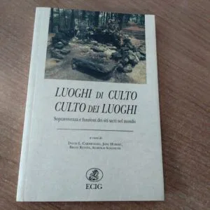 D)  LUOGHI DI CULTO - CULTO DEI LUOGHI SITI SACRI ECIG LIBRO  RELIGIONE storia