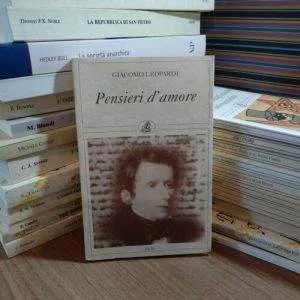 C)  PENSIERI D'AMORE GIACOMO LEOPARDI PICCOLI RITORNI ECIG LIBRO RARO