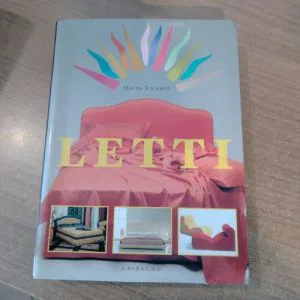 A) Letti David Vicario Gribaudo editore libro design arredamento