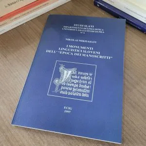 STUDI SLAVI linguistica univeristà 6/1997 I MONUMENTI LINGUISTICI SLOVENI ECIG