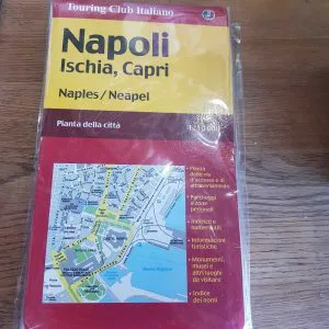 pianta della città NAPOLI, ISCHIA e CAPRI 1: 10.000 Touring Club Italiano