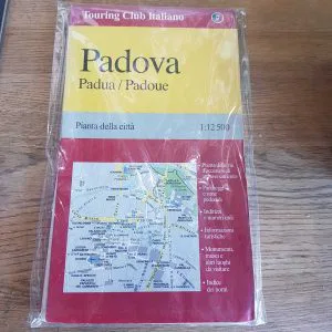 pianta della città PADOVA 1: 12.500 Touring Club Italiano