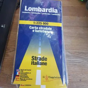 carta stradale e turistica LOMBARDIA 1: 225.000 Touring Club Italiano