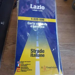 carta stradale e turistica LAZIO 1: 225.000 Touring Club Italiano