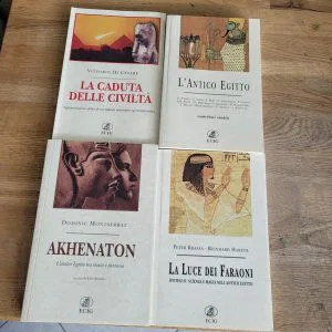 B13) ECIG LOTTO NUOVA ATLANTIDE ANTICO EGITTO AKHENATON LUCE DEI FARAONI CIVILTA