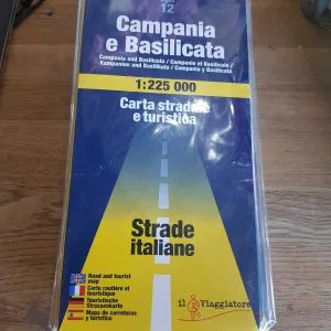 carta stradale e turistica CAMPANIA, BASILICATA 1: 225.000 Touring Club Italiano
