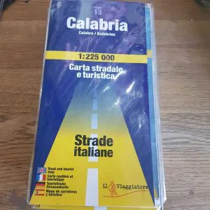 carta stradale e turistica CALABRIA 1: 225.000 Touring Club Italiano