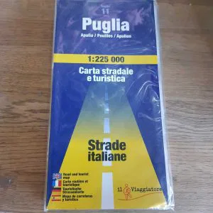 carta stradale e turistica PUGLIA 1: 225.000 Touring Club Italiano