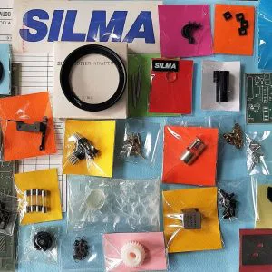 LOTTO STOCK (G)  SILMA EUMIG BAUER CINGHIE RICAMBI MINUTERIA RARO VINTAGE S8