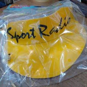 Sunvisor Radio Visiera Con Radio Anni '80 Vintage