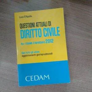 Questioni attuali di diritto civile d'Apollo per l'esame avvocato giurisprudenza